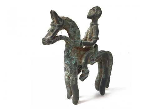 Antike Bronzefigur, Afrika